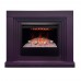 RealFlame Электрокамин Stanley 26 Plum сливовый с очагом 3D Helios 26 SBG