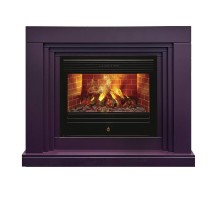 RealFlame Электрокамин Stanley 26 Plum сливовый с очагом 3D Novara