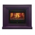 RealFlame Электрокамин Stanley 26 Plum сливовый с очагом 3D Novara