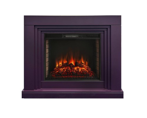 RealFlame Электрокамин Stanley 26 Plum сливовый с очагом Epsilon 26 S IR