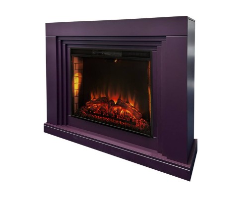 RealFlame Электрокамин Stanley 26 Plum сливовый с очагом Epsilon 26 S IR