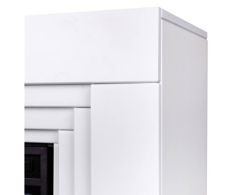 RealFlame Электрокамин Stanley 26 WT белый с очагом 3D Helios 26 SBG