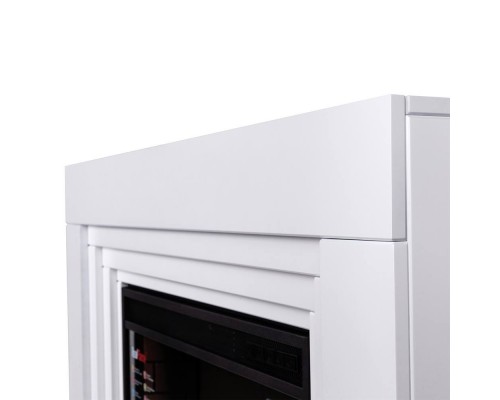 RealFlame Электрокамин Stanley 26 WT белый с очагом 3D Helios 26 SBG