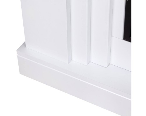 RealFlame Электрокамин Stanley 26 WT белый с очагом Moonblaze Black