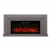 RealFlame Электрокамин Stanley 42 BG мокко c Diamond 42, с муляжом дров и кристаллами