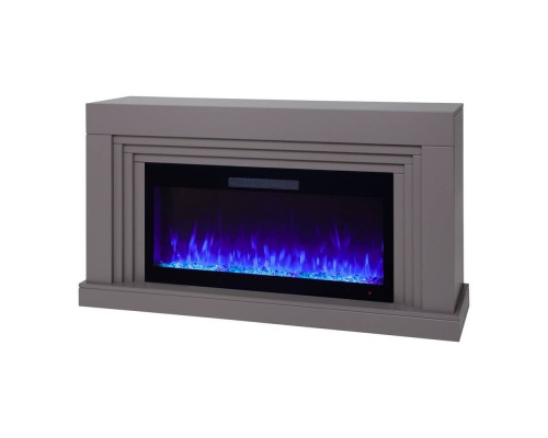 RealFlame Электрокамин Stanley 42 BG мокко c Diamond 42, с муляжом дров и кристаллами