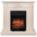 RealFlame Электрокамин Stefania WT айвори с очагом Fobos Lux Black RC