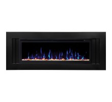 RealFlame Электрокамин Stockholm 50 BLM черный с очагом Saphir 50