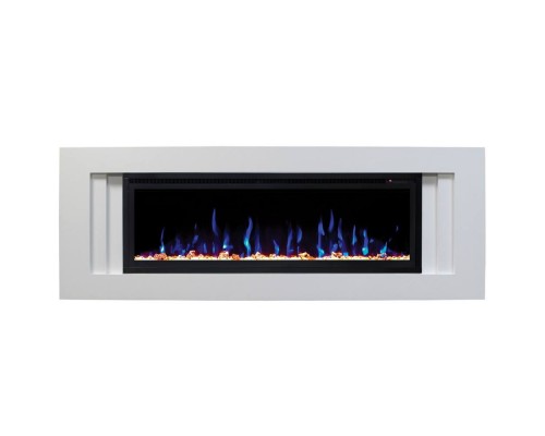 RealFlame Электрокамин Stockholm 50 WT белый с очагом Saphir 50