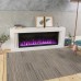 RealFlame Электрокамин Stockholm 50 WT белый с очагом Saphir 50
