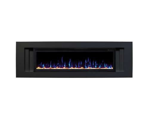 RealFlame Электрокамин Stockholm 60 BLM черный с очагом Saphir 60