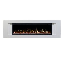 RealFlame Электрокамин Stockholm 60 WT белый с очагом Saphir 60