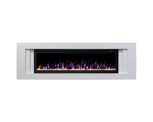 RealFlame Электрокамин Stockholm 60 WT белый с очагом Saphir 60