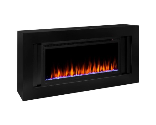 RealFlame Электрокамин Stockholm BLM черный с очагом Saphir 42