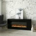 RealFlame Электрокамин Stockholm BLM черный с очагом Saphir 42