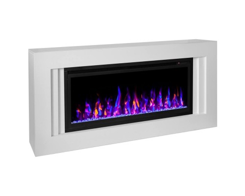 RealFlame Электрокамин Stockholm WT белый с очагом Saphir 42