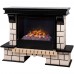 RealFlame Электрокамин Stone 26 AO античный дуб с очагом 3D Cassette 630