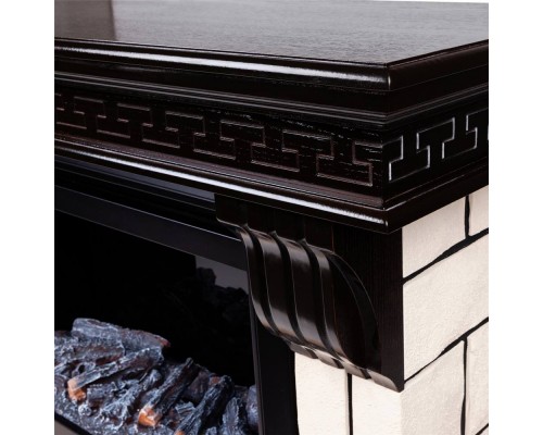 RealFlame Электрокамин Stone 26 AO античный дуб с очагом 3D Novara
