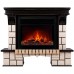 RealFlame Электрокамин Stone 26 AO античный дуб с очагом Moonblaze Black