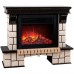 RealFlame Электрокамин Stone 26 AO античный дуб с очагом Moonblaze Black
