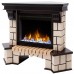 RealFlame Электрокамин Stone Coner AO античный дуб с очагом Saphir 25,5