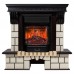 RealFlame Электрокамин Stone STD AO античный дуб с Majestic Lux Black