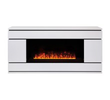 RealFlame Электрокамин Vega CST1000 WT с очагом 3D Cassette 1000 Black Panel