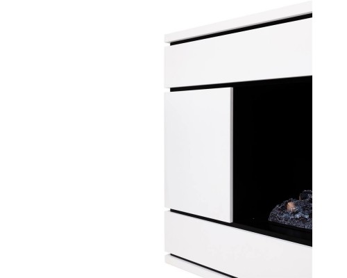 RealFlame Электрокамин Vega CST1000 WT с очагом 3D Cassette 1000