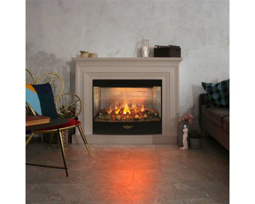 RealFlame Электрокамин Weston 33 BG кашемир с очагом 3D Firestar 33