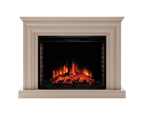 RealFlame Электрокамин Weston 33 BG кашемир с очагом Epsilon 33