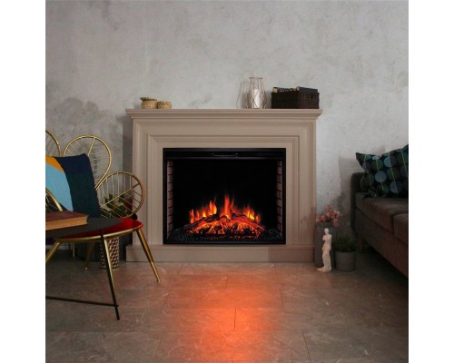 RealFlame Электрокамин Weston 33 BG кашемир с очагом Epsilon 33