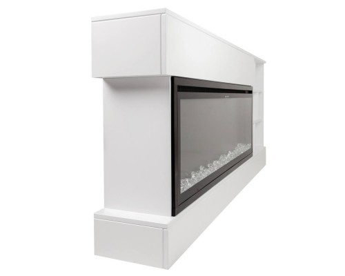 RealFlame Портал каминный из МДФ Dixon 50 белый, под очаг Saphir 50