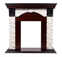 RealFlame Портал каминный из МДФ Dublin Lux AO античный дуб под очаги (Majestic, Fobos, Eugene, 3D Olympic)