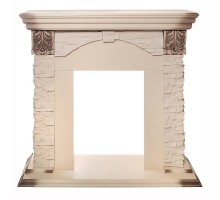 RealFlame Портал каминный из МДФ Dublin Lux под очаги (Majestic, Fobos, Eugene, 3D Olympic, 3D Oregan)