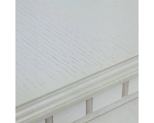 RealFlame Портал каминный из МДФ Estella белый, белый дуб с патиной