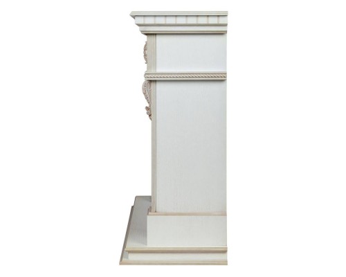 RealFlame Портал каминный из МДФ Estella белый, белый дуб с патиной