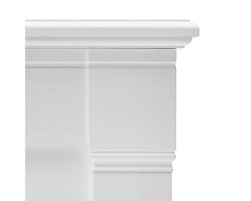 RealFlame Портал каминный из МДФ Kellie 36 WT белый, под очаги Joker 36 и Flash 36