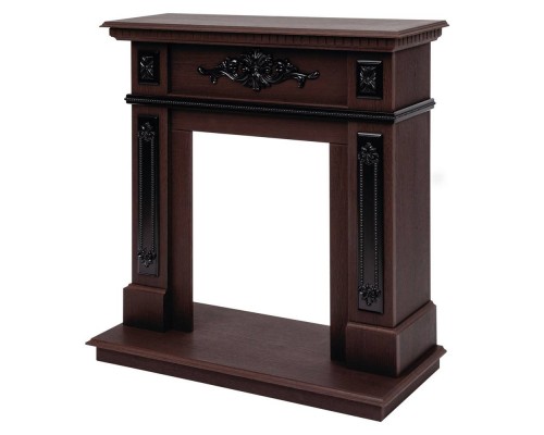 RealFlame Портал каминный из МДФ Lilian, античный дуб, под очаги (Majestic, Fobos, Eugene, 3D Olympic)