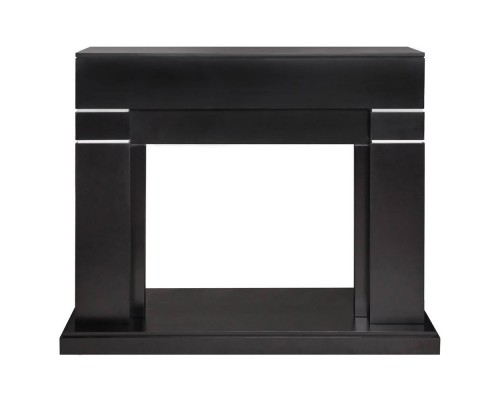 RealFlame Портал каминный из МДФ Lindelse черный матовый, чёрный