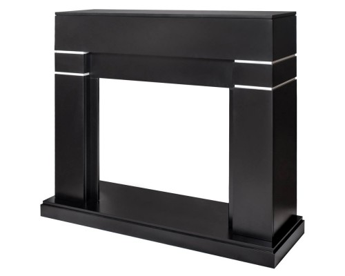 RealFlame Портал каминный из МДФ Lindelse черный матовый, чёрный