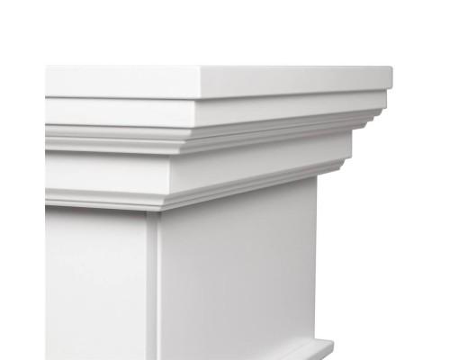 RealFlame Портал каминный из МДФ Marco 25,5/26 WT белый