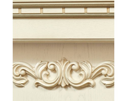 RealFlame Портал каминный из МДФ Marseille Luxe 24 белый, белый дуб