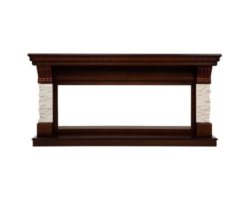 RealFlame Портал каминный из МДФ Michigan 50 NT орех, под очаг Saphir 50