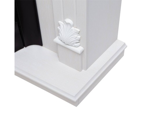 RealFlame Портал каминный из МДФ Ottawa белый, под очаги (Majestic, Fobos, Eugene, 3D Olympic, 3D Oregan)