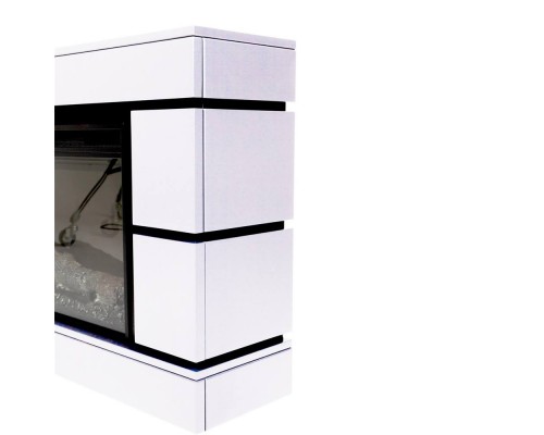 RealFlame Портал каминный из МДФ Seattle 62 WT белый, для очага Saphir 60