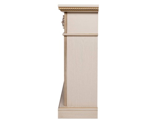 RealFlame Портал каминный из МДФ Siena 42/BV белый дуб с золотой патиной, под очаги Beverly 1000 и Saphir 42