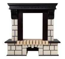 RealFlame Портал каминный из МДФ Stone под очаги (Majestic, Fobos, Eugene, 3D Olympic) AO античный дуб
