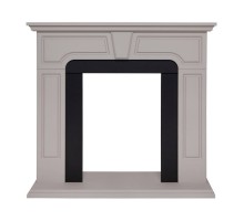 Портал каминный из МДФ Theodor STD Theodor BG латте, под очаги (Majestic, Fobos, Eugene, 3D Olympic)
