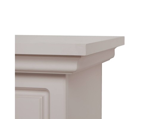 Портал каминный из МДФ Theodor STD Theodor BG латте, под очаги (Majestic, Fobos, Eugene, 3D Olympic)