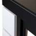 RealFlame Портал каминный из МДФ линейный Denver 60 черный матовый, чёрный, для очага Saphir 60